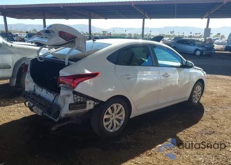 2018 Hyundai Accent Se z USA, uszkodzony, nr VIN 3KPC24A34JE015228